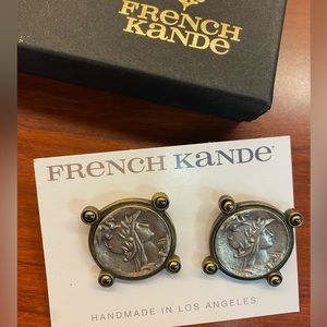 French Kande. Sterling & brass clad